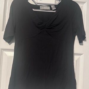 Women's Black Top Liz Claiborne
